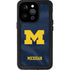 University of Michigan Blue Jersey iPhone 15 Pro Waterproof Case